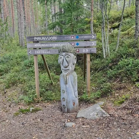 Ellivuori With Sauna And Balcony