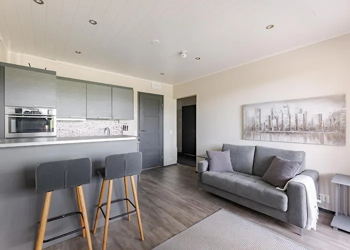 Ellivuori With Sauna And Balcony 公寓